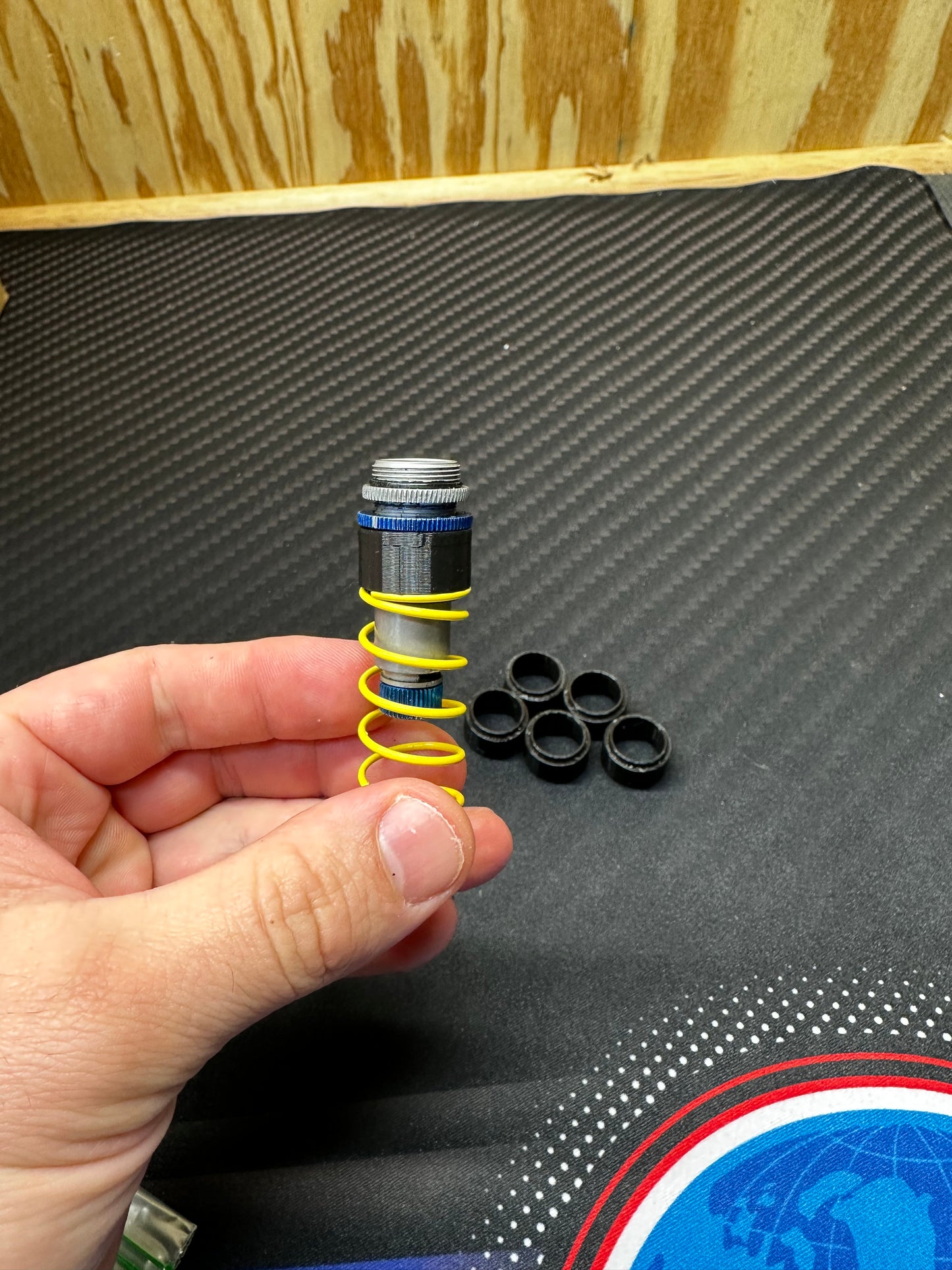 3/8 tall cw big bore spacers for ae shocks (6pcs)