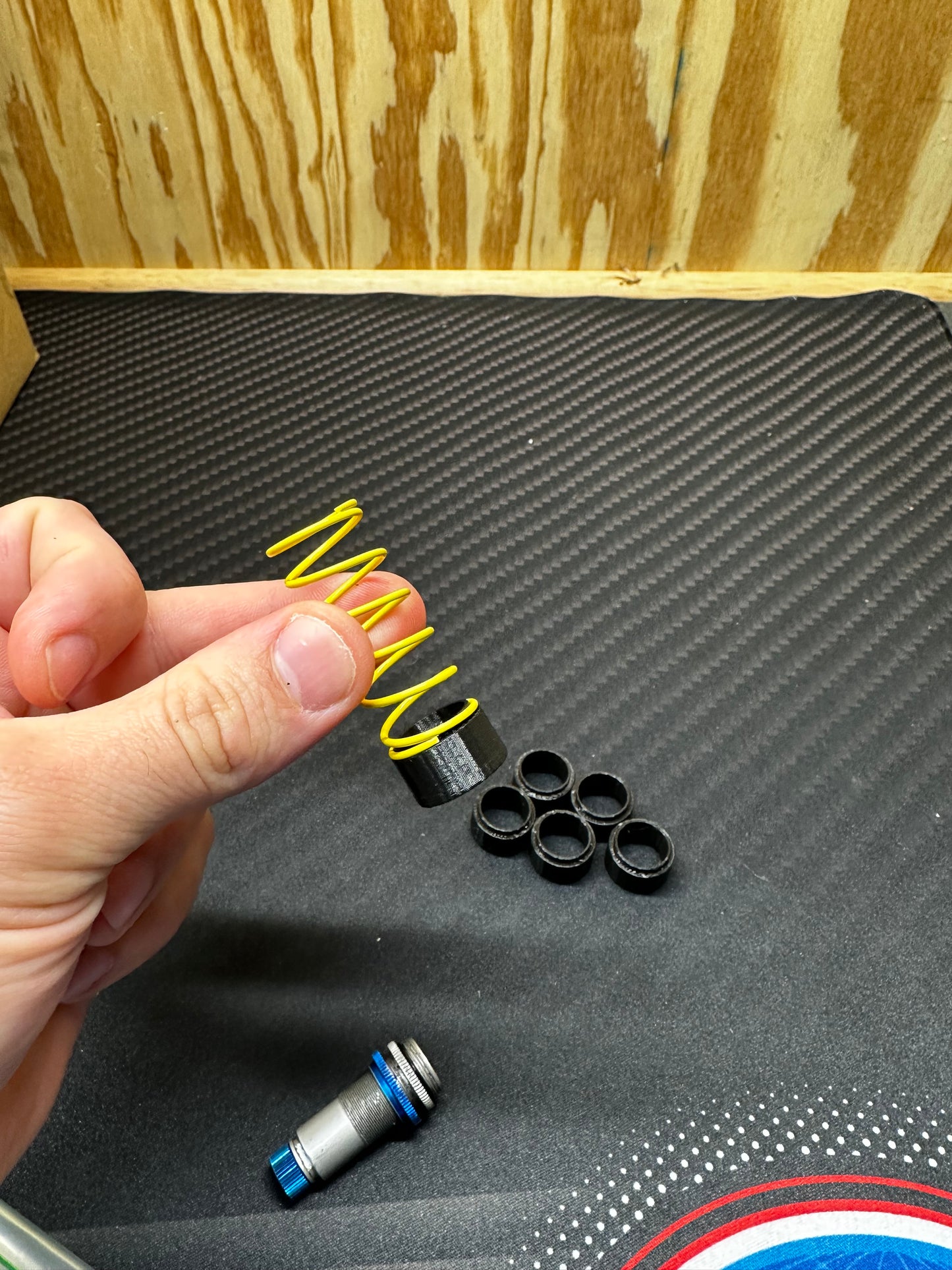 3/8 tall cw big bore spacers for ae shocks (6pcs)