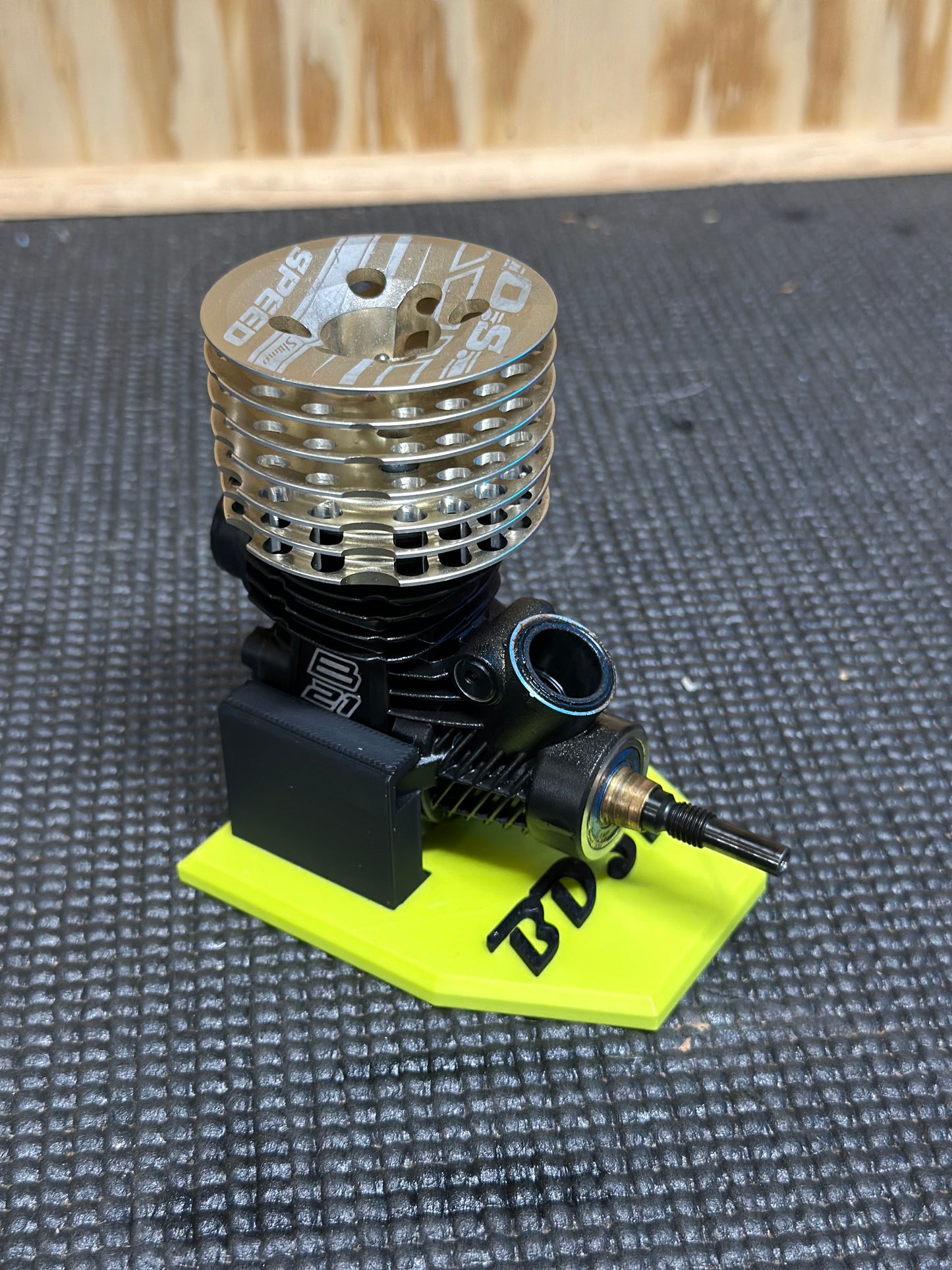 .21 nitro engine stand