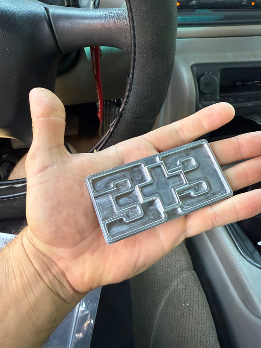 Billet 3+3 emblem pair EARLY BIRD DISCOUNT